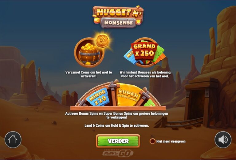 Screenshot 1 van Nugget N’ Nonsense